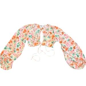 princess polly cropped blouse